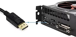 Відео перехідник (адаптер) STLab DisplayPort - HDMI v1.2 1080p 60hz 0.18m black (U-996) - мініатюра 5