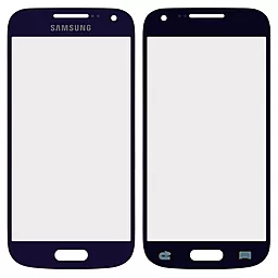 Корпусне скло дисплея Samsung Galaxy S4 mini I9190, I9192, I9195 (original) Blue - фото Корпусне скло дисплея Samsung Galaxy S4 mini I9190, I9192, I9195 (original) Blue