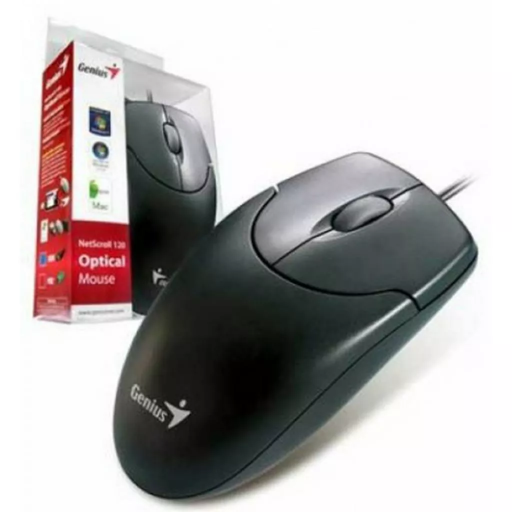 Компьютерная мышка Genius NS-120 (31010235100) Black - фото 4
