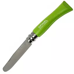 Ніж Opinel №7 "My First Opinel" (001700) Салатовий - фото Ніж Opinel №7 "My First Opinel" (001700) Салатовий