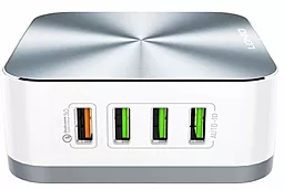 Сетевое зарядное устройство с быстрой зарядкой LDNio A8101 50w QC3.0 8xUSB-A ports charger white - фото Сетевое зарядное устройство с быстрой зарядкой LDNio A8101 50w QC3.0 8xUSB-A ports charger white