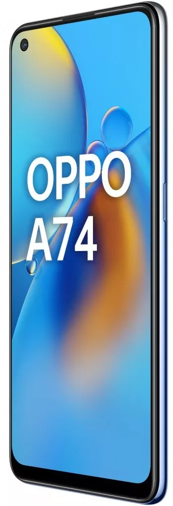 Смартфон Oppo A74 4/128GB Midnight Blue - фото 4