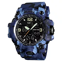 Чоловічий годинник 1155BCMBU Blue Camo - фото Чоловічий годинник 1155BCMBU Blue Camo