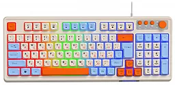 Клавиатура Maxxter KBG-3C01-UA White
