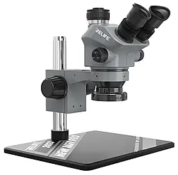Микроскоп Relife RL-M5T Pro B11 Gray - фото Микроскоп Relife RL-M5T Pro B11 Gray