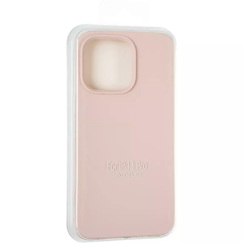 Чехол 1TOUCH Original Full Soft Case for iPhone 13 Pro Pink Sand (Without logo) - фото 4