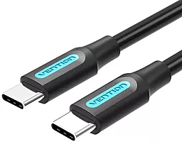 Кабель Vention USB Type-C - Type-C 100w 5a 1м PD cable Black (COTBF)