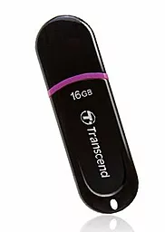 Флешка Transcend JetFlash 300 16Gb (TS16GJF300) Black/purple - фото Флешка Transcend JetFlash 300 16Gb (TS16GJF300) Black/purple
