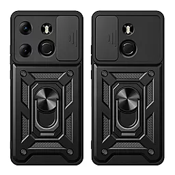 Чохол BeCover Military для Tecno Spark Go 2023 (BF7) Black (709151) - фото Чохол BeCover Military для Tecno Spark Go 2023 (BF7) Black (709151)