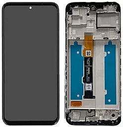 Дисплей Motorola Moto G31 с тачскрином и рамкой, (TFT), Black
