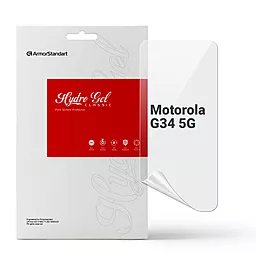 Гидрогелевая пленка ArmorStandart для Motorola G34 5G (ARM73758) - фото Гидрогелевая пленка ArmorStandart для Motorola G34 5G (ARM73758)