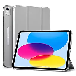 Чехол для планшета ESR Ascend Trifold для Apple iPad 10.9" (2022, 2024), iPad 11" (2025) Grey (4894240171400) - фото Чехол для планшета ESR Ascend Trifold для Apple iPad 10.9" (2022, 2024), iPad 11" (2025) Grey (4894240171400)