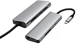 Мультипортовый USB Type-C хаб PrologiX 7-in-1 gray (PR-WUC-105B)