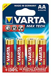 Батарейки Varta AA (LR6) Max Tech 4шт