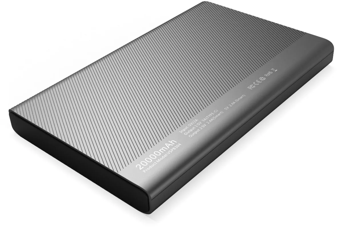 Повербанк Vinsic VSPB304 20000 mAh Black - фото 4