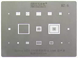 BGA трафарет (для реболінгу) Amaoe MZ6 для Meizu Pro 6 Plus