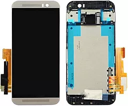 Дисплей HTC One M9 (M9u, 0PJA2, HTC6535LVW, M9pw, M9, 0PJA10) с тачскрином и рамкой, Grey - фото Дисплей HTC One M9 (M9u, 0PJA2, HTC6535LVW, M9pw, M9, 0PJA10) с тачскрином и рамкой, Grey