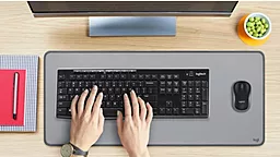 Комплект (клавиатура+мышка) Logitech MK270 Wireless Combo UA Black (920-004508) - миниатюра 7