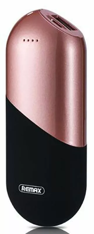 Повербанк Remax Capsule RPL-22 5000 mah Rose Gold - фото 1