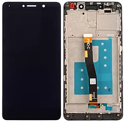 Дисплей Huawei Mate 9 Lite Global Version, GR5 2017, Honor 6X 2017 (BLN-AL10, BLL-L22, BLN-L21, BLL-L21, BLN-L22, BLL-L23, BLN-L24, BLN-AL40, BLN-TL10, BLN-AL20) с тачскрином и рамкой, Black - фото Дисплей Huawei Mate 9 Lite Global Version, GR5 2017, Honor 6X 2017 (BLN-AL10, BLL-L22, BLN-L21, BLL-L21, BLN-L22, BLL-L23, BLN-L24, BLN-AL40, BLN-TL10, BLN-AL20) с тачскрином и рамкой, Black