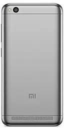 Задня кришка корпусу Xiaomi Redmi 5A зі склом камери Dark Grey - фото Задня кришка корпусу Xiaomi Redmi 5A зі склом камери Dark Grey