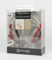 Навушники G-Cube GHS-170 R Red/Gray - мініатюра 2