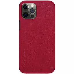 Чехол Nillkin Qin Series Apple iPhone 12 Pro, iPhone 12 Red