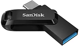 Флешка SanDisk 128GB Ultra Dual Drive Go USB 3.1/Type-C (SDDDC3-128G-G46) Black - мініатюра 5