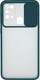 Чехол Epik Camshield mate Samsung M315 Galaxy M31 Green - миниатюра 2