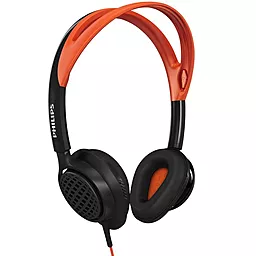 Наушники Philips SHQ5200/10 Sport Black/Orange - фото Наушники Philips SHQ5200/10 Sport Black/Orange