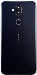 Задняя крышка корпуса Nokia 8.1 TA-1119 / TA-1121 / TA-1128 / X7 со стеклом камери, Original Black - фото Задняя крышка корпуса Nokia 8.1 TA-1119 / TA-1121 / TA-1128 / X7 со стеклом камери, Original Black