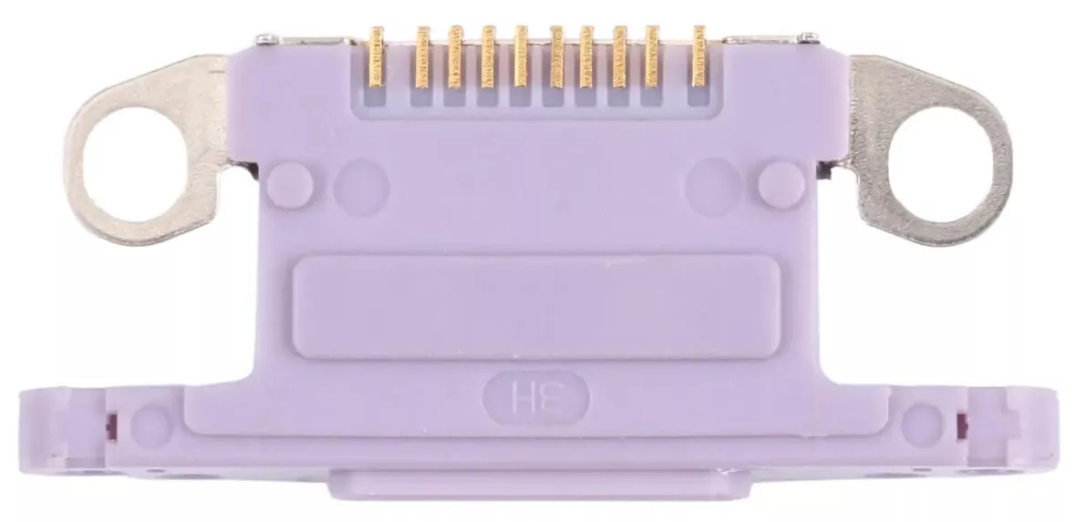 Разъём зарядки Apple iPhone 11 10 pin (Lightning) Purple - фото 1