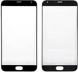 Корпусне скло дисплея Meizu MX5 (M575M, M575H) (original) Black - фото Корпусне скло дисплея Meizu MX5 (M575M, M575H) (original) Black