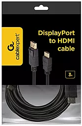 Видеокабель DisplayPort > HDMI 3M (CC-DP-HDMI-3M) Cablexpert - миниатюра 4