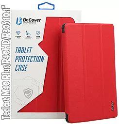 Чехол для планшета BeCover Smart Case для Teclast M40 Plus, P40HD, P30S 10.1" Red (709548) - фото Чехол для планшета BeCover Smart Case для Teclast M40 Plus, P40HD, P30S 10.1" Red (709548)