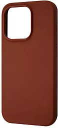 Чехол Wave Full Silicone Cover для Apple iPhone 15 Brown