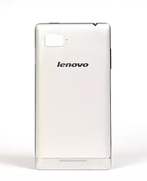 Задняя крышка корпуса Lenovo K910 Silver - фото Задняя крышка корпуса Lenovo K910 Silver