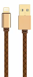 Кабель USB LDNio USB Cable-LS25 1.2m 2.1A Lightning Gold