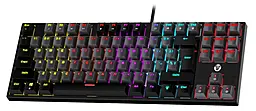Клавиатура Fantech ATOM MK876V2 Blue Switch Grey/Black - фото Клавиатура Fantech ATOM MK876V2 Blue Switch Grey/Black