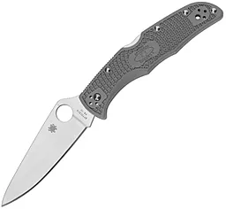 Нож Spyderco Endura 4 Flat Ground (C10FPGY) Grey - фото Нож Spyderco Endura 4 Flat Ground (C10FPGY) Grey