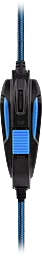 Наушники Defender Warhead G-390 Black/Blue (64039) - миниатюра 6