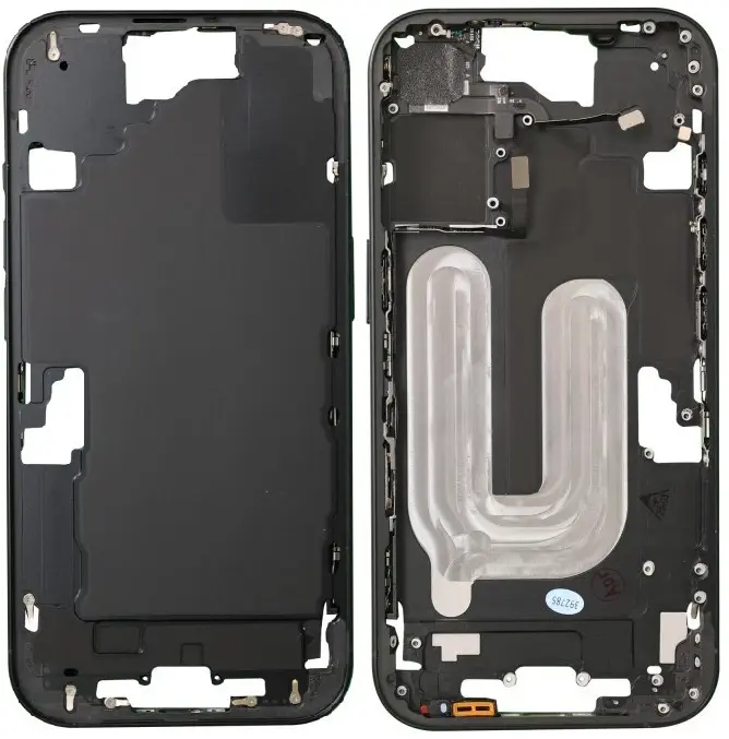 Рамка корпуса Apple iPhone 16 Plus USA version, Original Black - фото 1