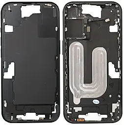 Рамка корпуса Apple iPhone 16 Plus USA version, Original Black - фото Рамка корпуса Apple iPhone 16 Plus USA version, Original Black