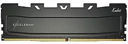 Оперативна пам'ять Exceleram Kudos DDR4 16GB 2400 MHz (EKBLACK4162415C) Black