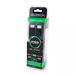 Видеокабель HDMI to HDMI 1.5m (PB348-0150) Prolink - миниатюра 4 Видеокабель HDMI to HDMI 1.5m (PB348-0150) Prolink - миниатюра 4