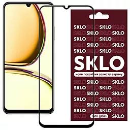 Захисне скло SKLO 3D для Realme C53, C51, Note 50, C61 4G, C63 4G, 60, 60x Black - фото Захисне скло SKLO 3D для Realme C53, C51, Note 50, C61 4G, C63 4G, 60, 60x Black