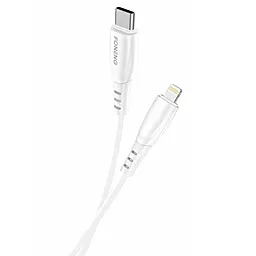 Кабель USB Foneng X75 20w 3a USB Type-C - Lightning cable white (X75-CA-TCIP)