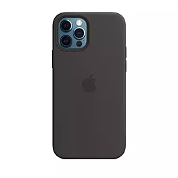 Чохол Silicone Case Full для Apple iPhone 12, iPhone 12 Pro Cocoa