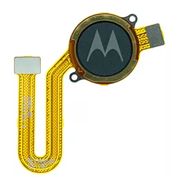 Шлейф Motorola Moto E20 (XT2155) / Moto E40 (XT2159) со сканером отпечатка пальца Graphite