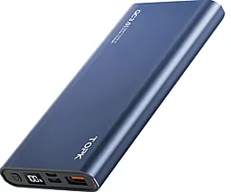 Повербанк TOPK 10000mAh QC3.0 PD Silver - фото Повербанк TOPK 10000mAh QC3.0 PD Silver